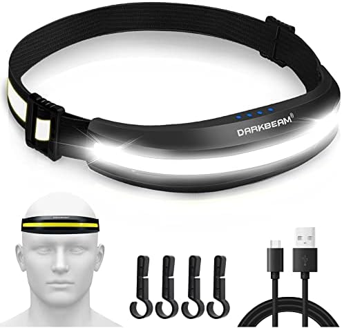 COB LED USB Rechargeable Headlamp