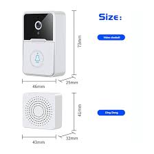 Wireless Security Wifi Smart Doorbell Intercom Video Camera Bell Chime Door Ring