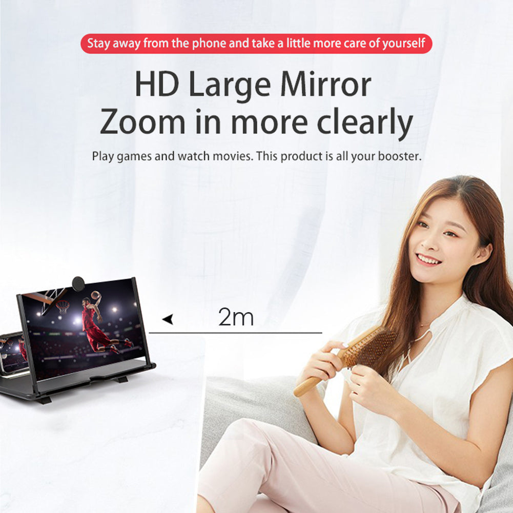 3D SCREEN AMPLIFIER FOR CELL PHONES