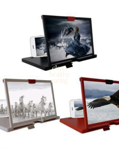 3D SCREEN AMPLIFIER FOR CELL PHONES