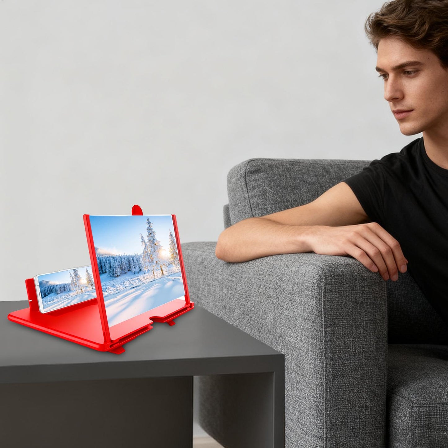 3D SCREEN AMPLIFIER FOR CELL PHONES