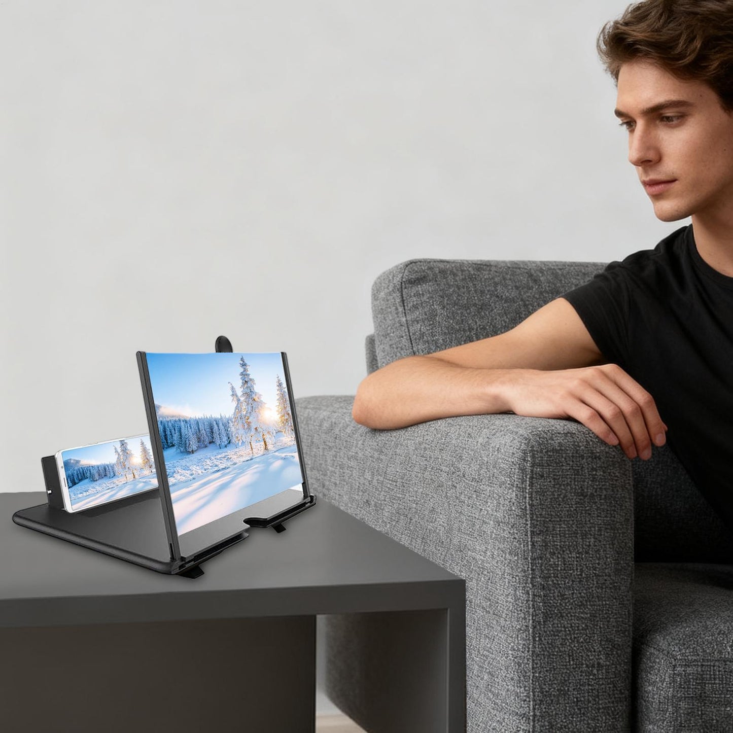 3D SCREEN AMPLIFIER FOR CELL PHONES